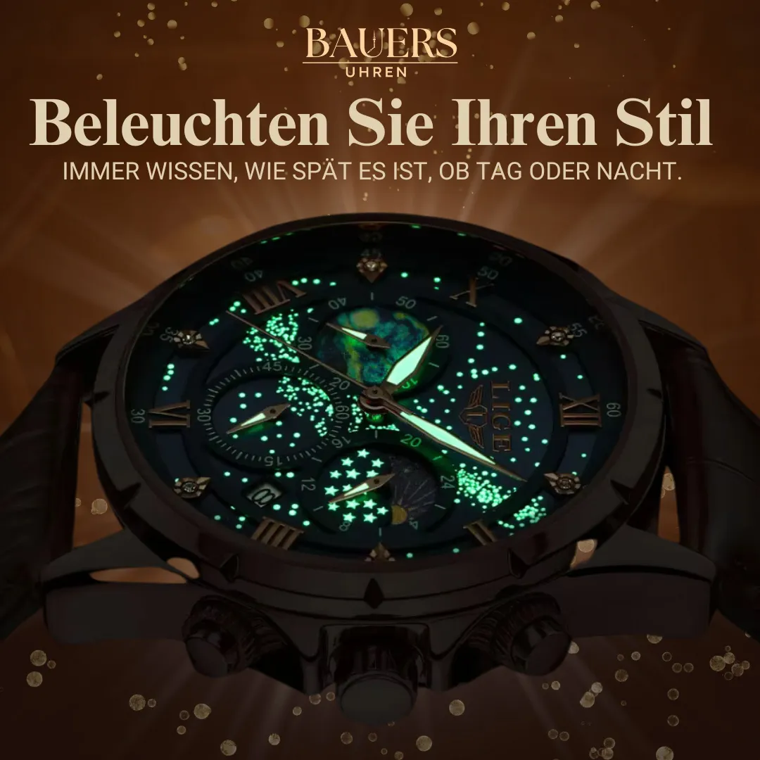 Elegant Moon Phase Watch