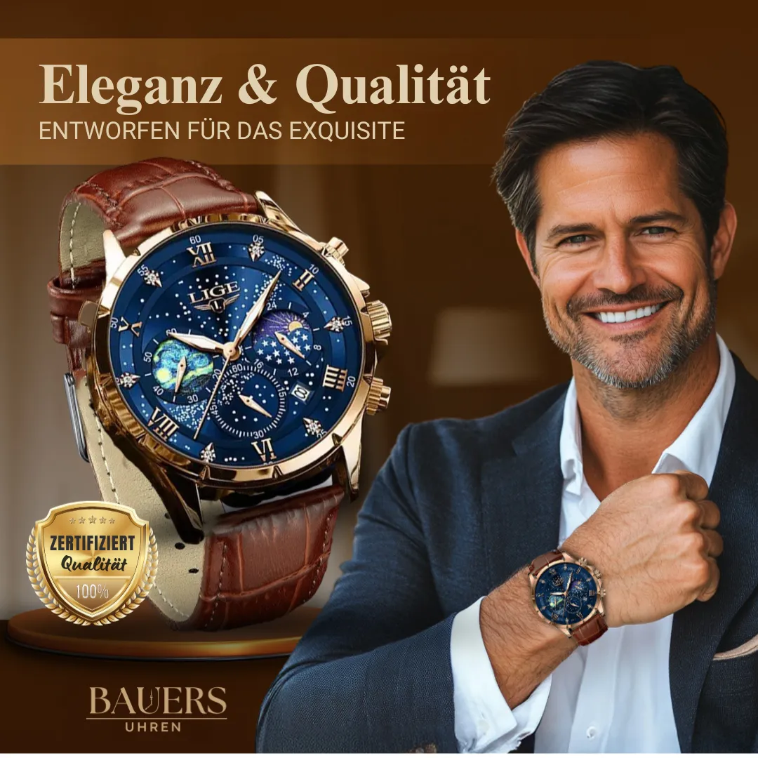 Elegant Moon Phase Watch
