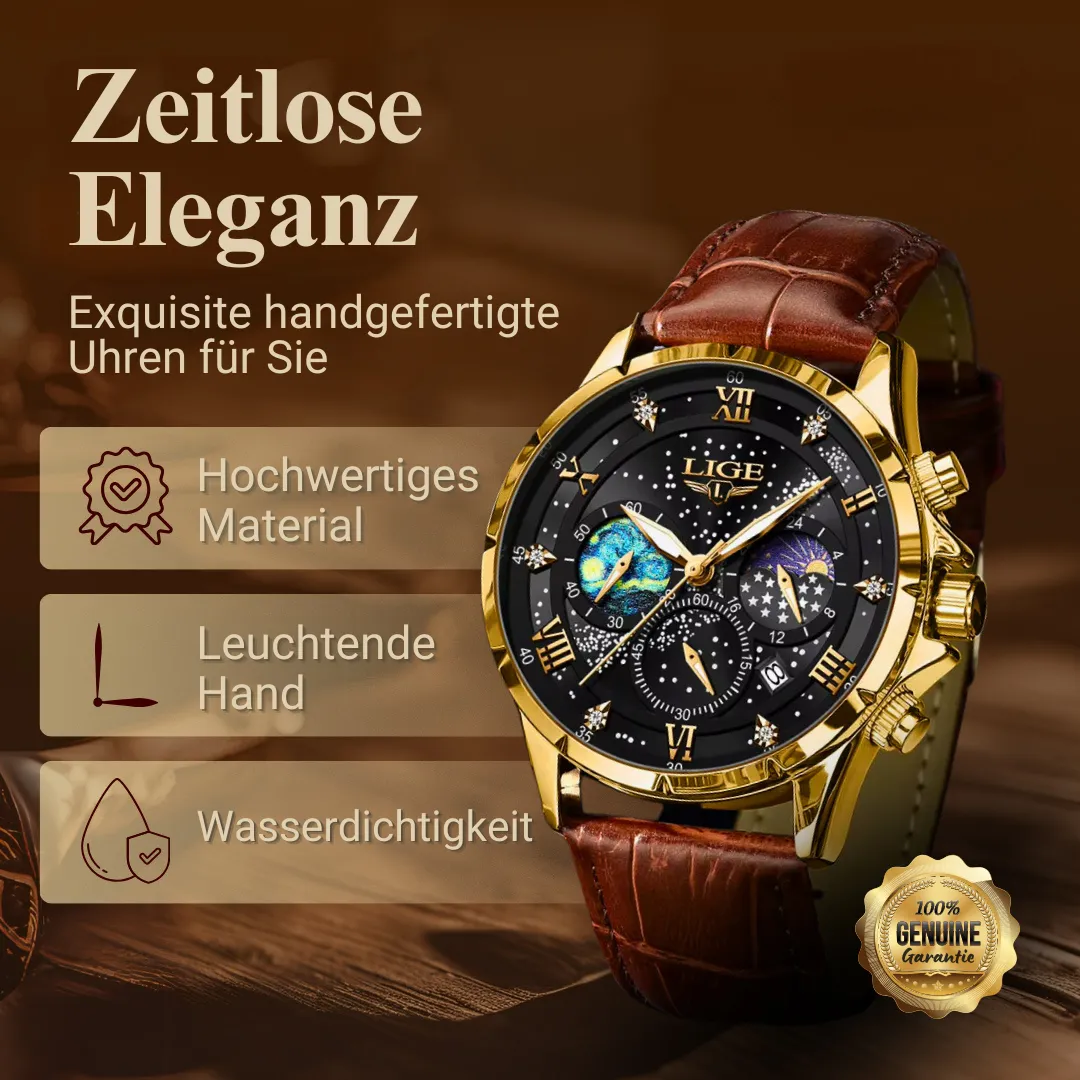 Elegant Moon Phase Watch
