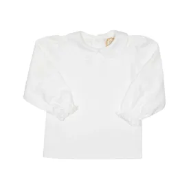 Maude's Peter Pan Collar Shirt-LS Pima