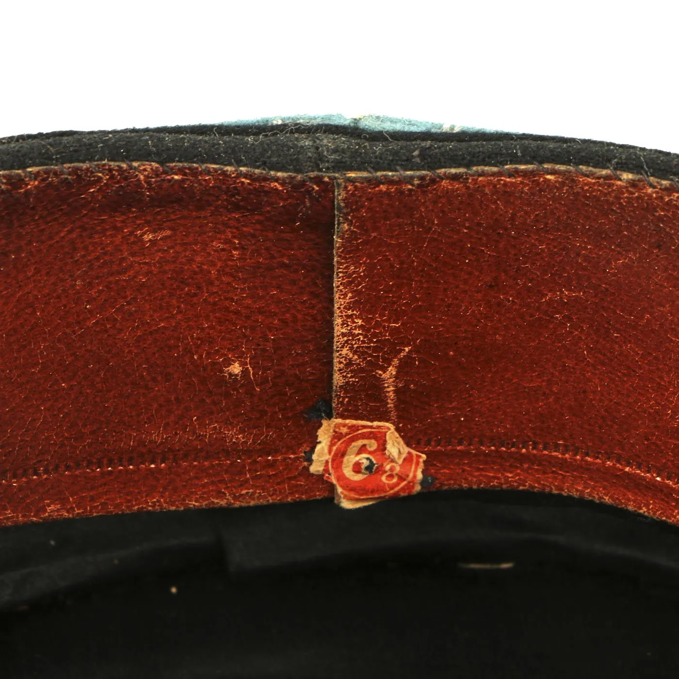 Original U.S. Spanish American War 13th Infantry Regiment NCO M1902 Visor Cap by Pasquale Company