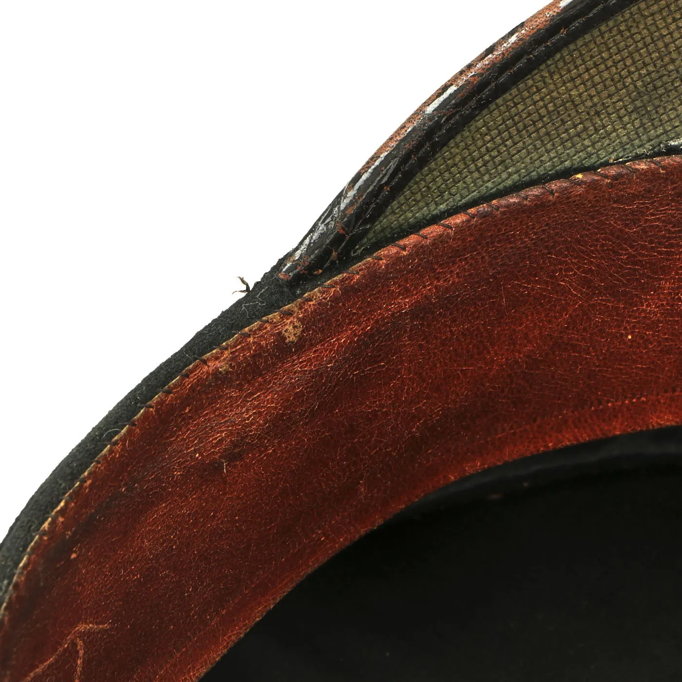 Original U.S. Spanish American War 13th Infantry Regiment NCO M1902 Visor Cap by Pasquale Company