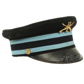 Original U.S. Spanish American War 13th Infantry Regiment NCO M1902 Visor Cap by Pasquale Company