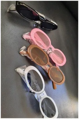 "Cool Barbie" Oval Sunglasses