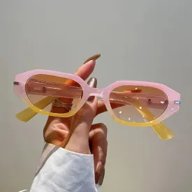 "Nala" Small Oval Fashion Sunglasses