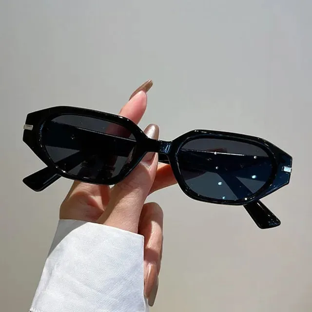 "Nala" Small Oval Fashion Sunglasses