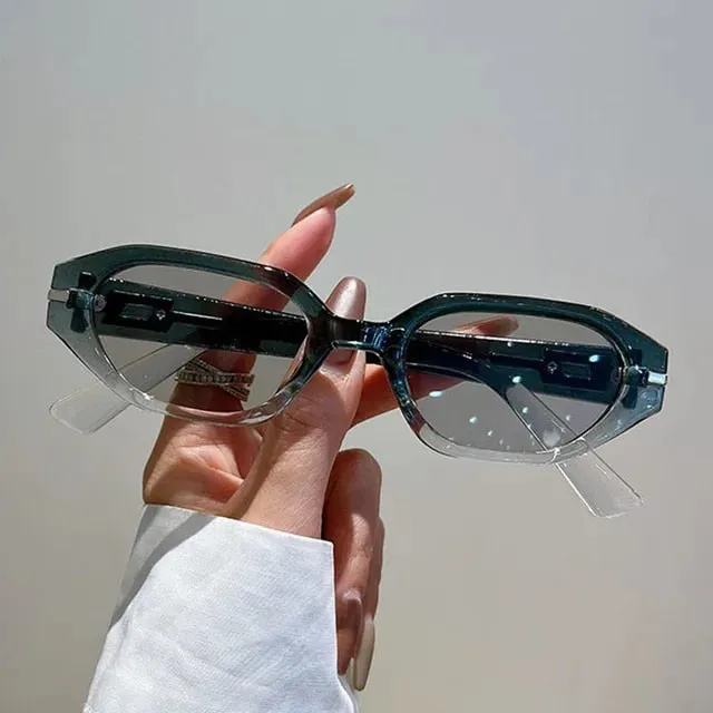 "Nala" Small Oval Fashion Sunglasses