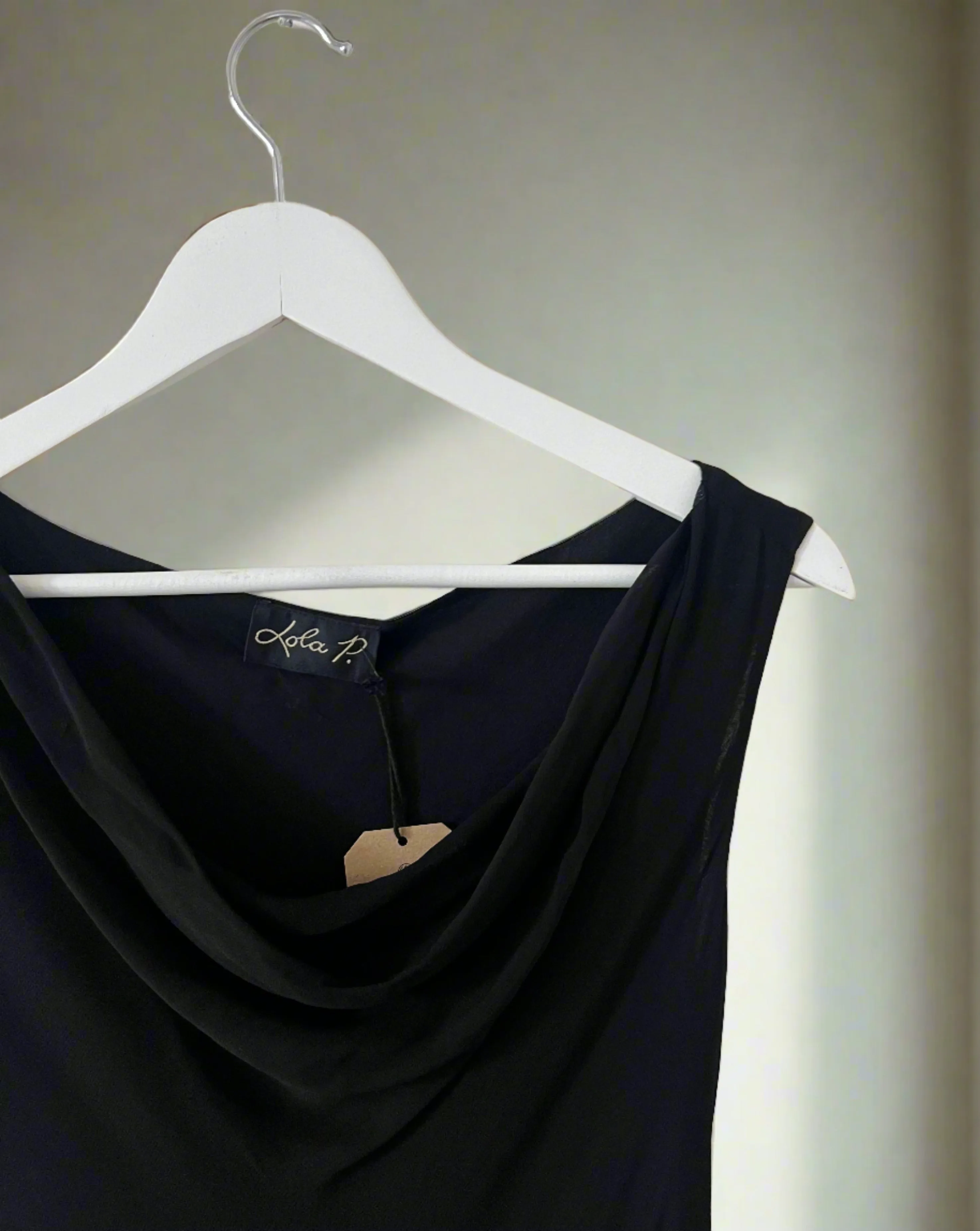 Silk Chiffon Dress 90s